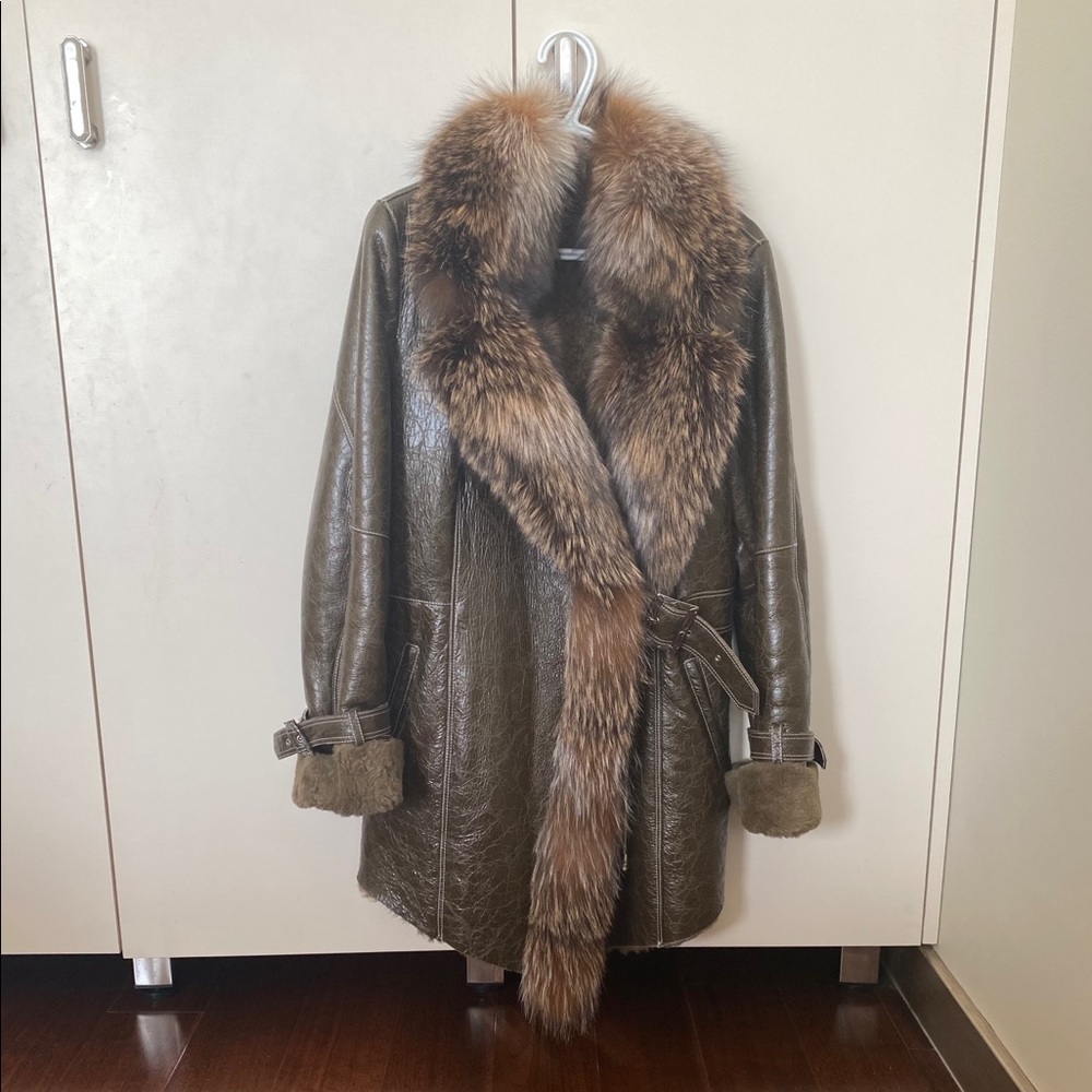 Winter coat with fur. Cororado Bella